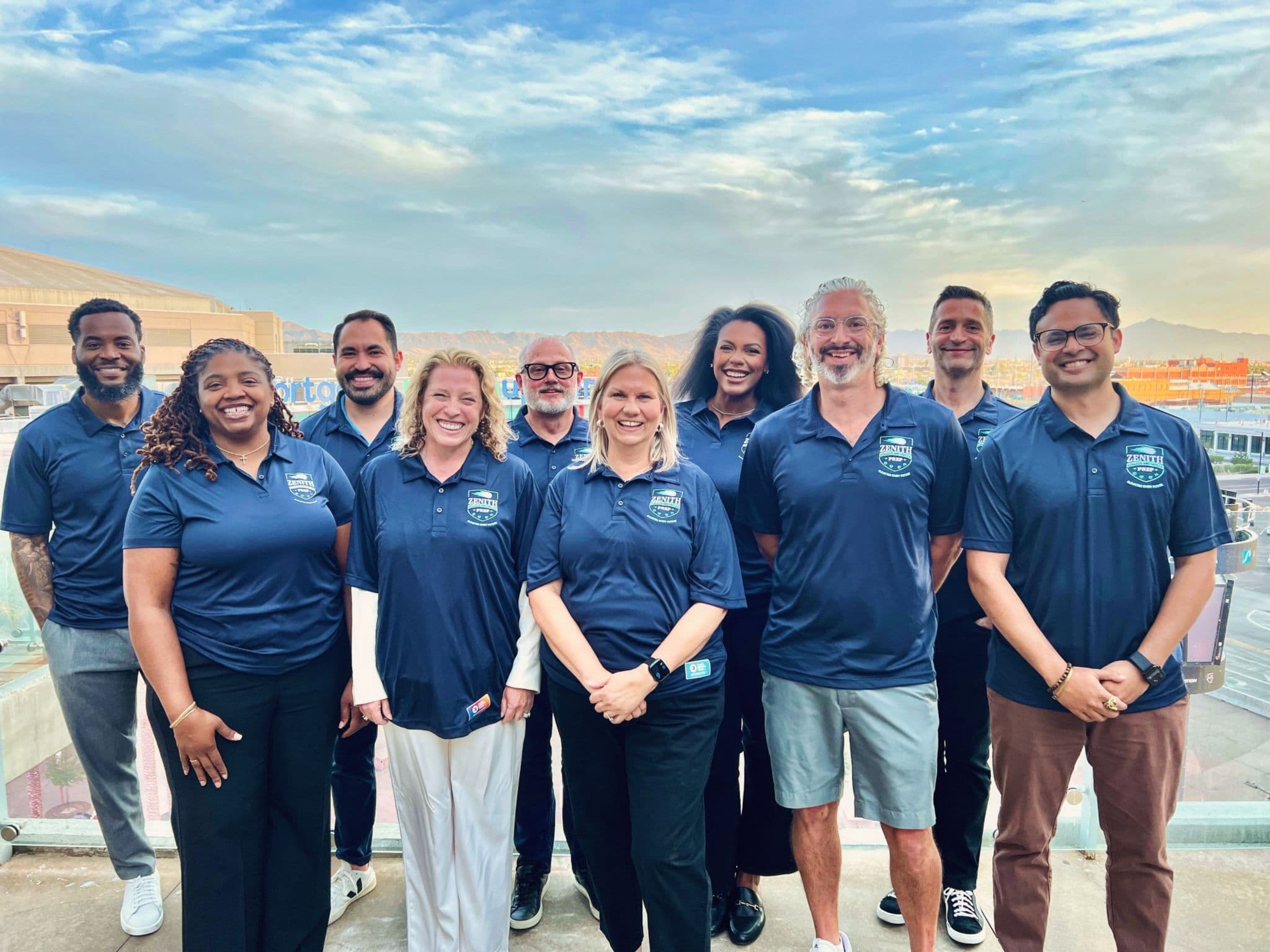 Zenith College and Career Prep founding board group photo