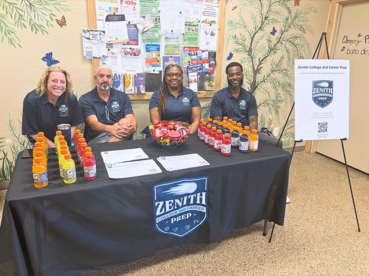 Community outreach with the Zenith team