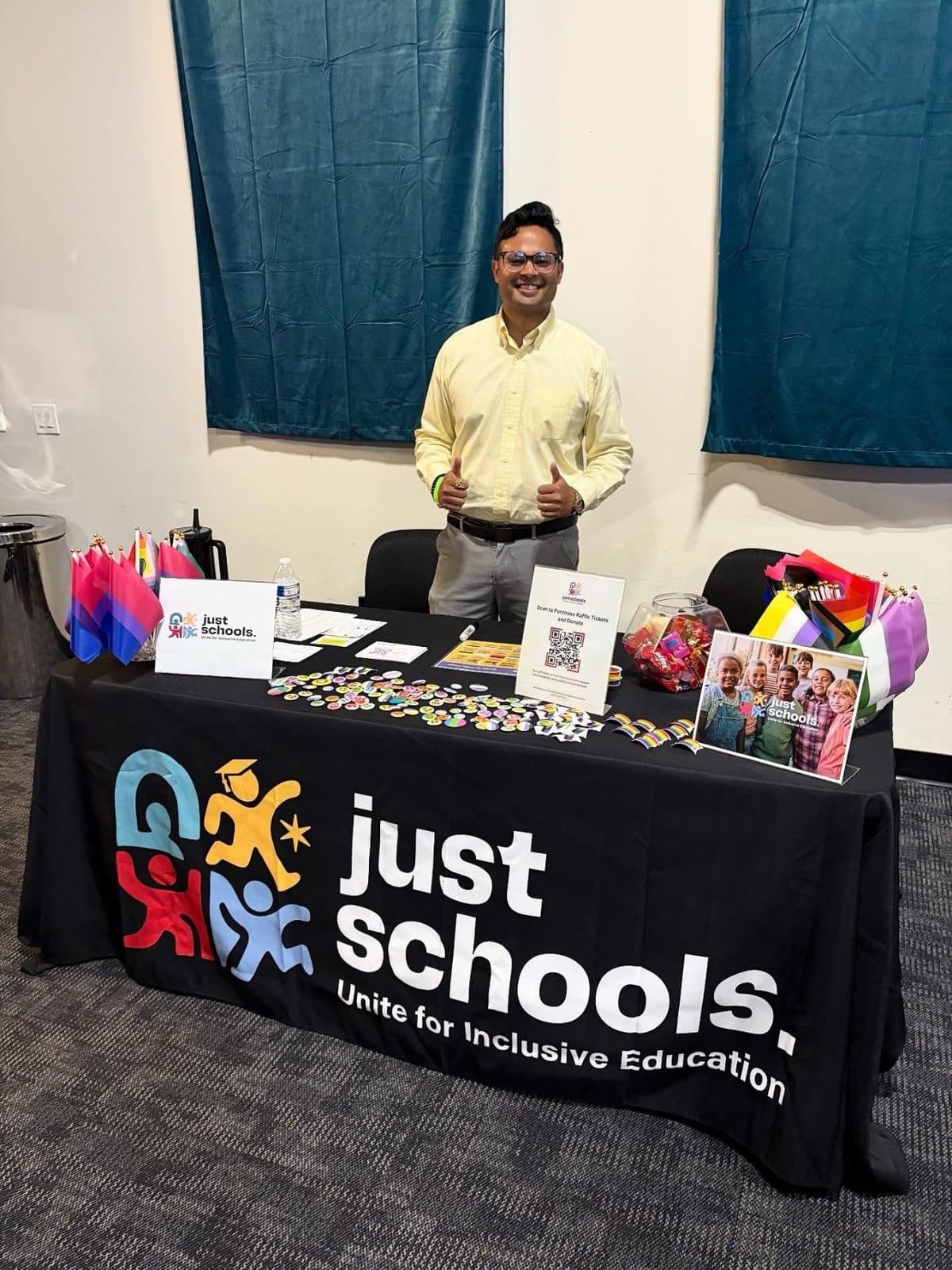 Just Schools advocacy event